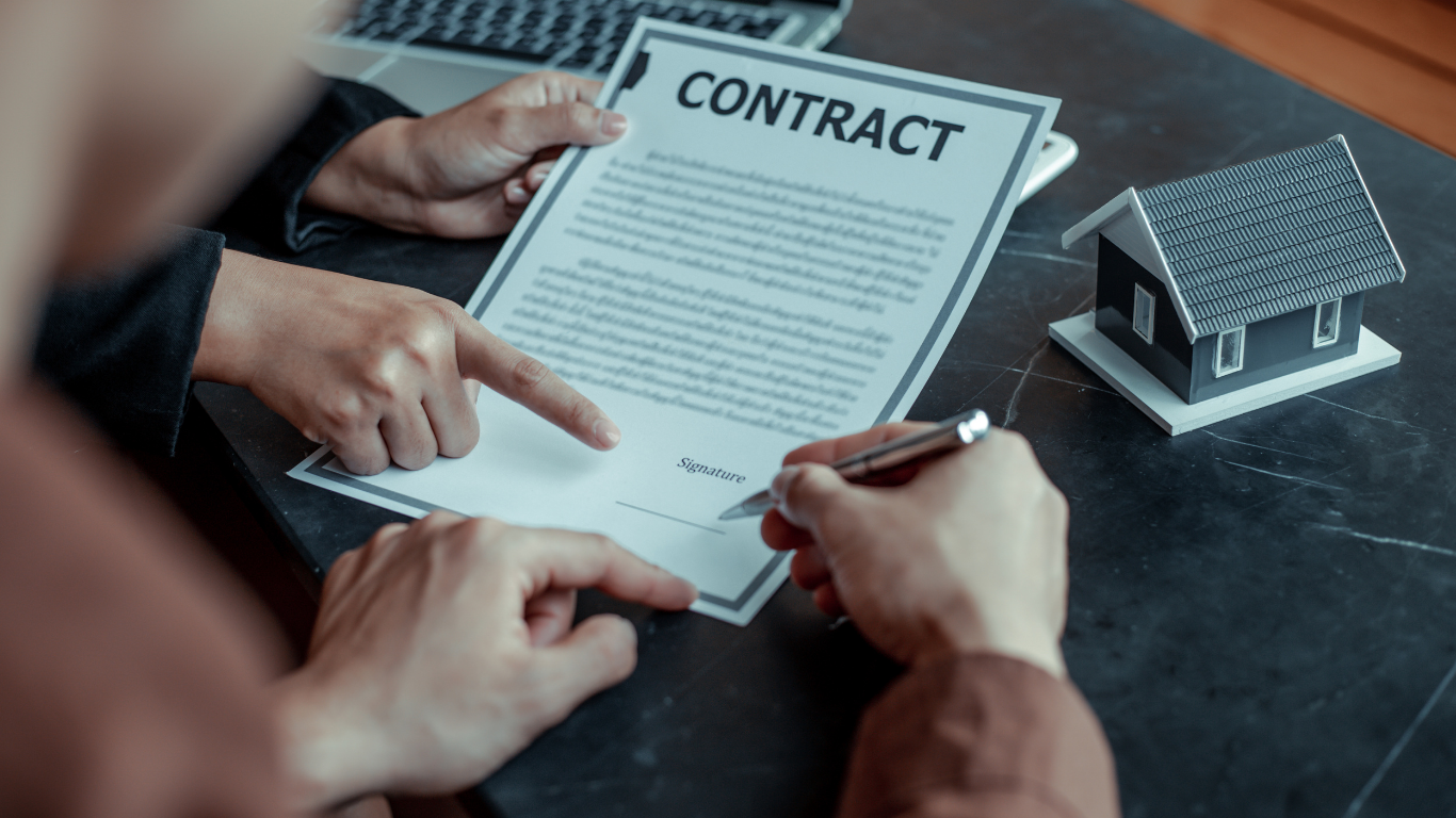 Reviewing a real estate contract