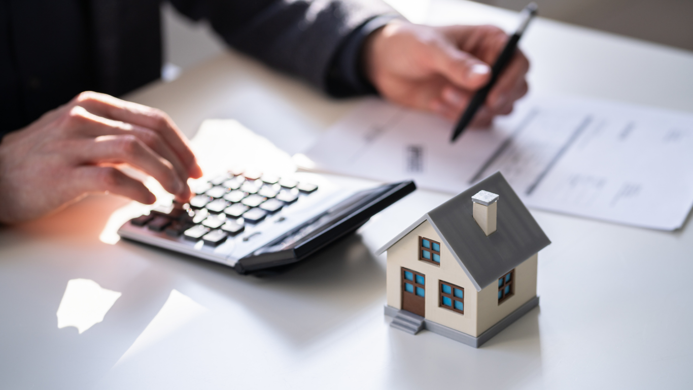 Mortgage calculations and model home
