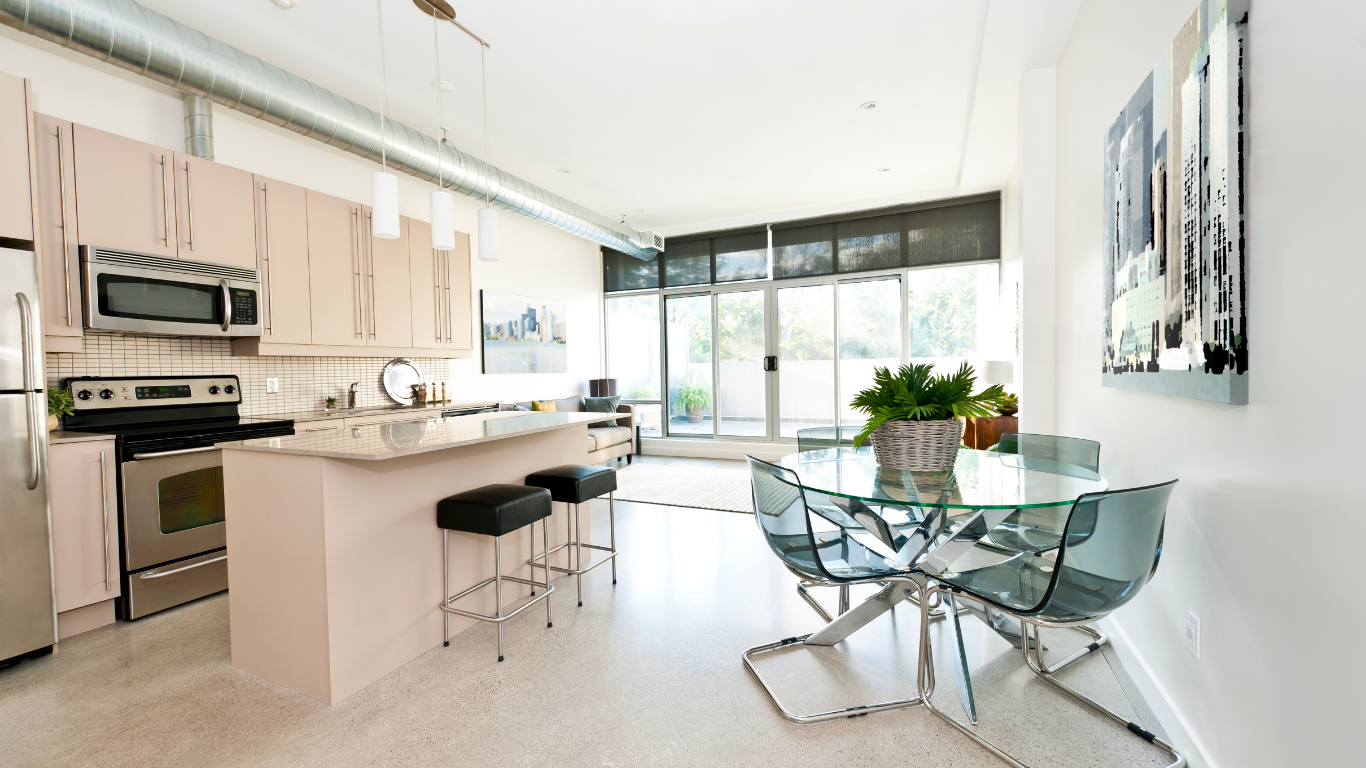 Condominium kitchen